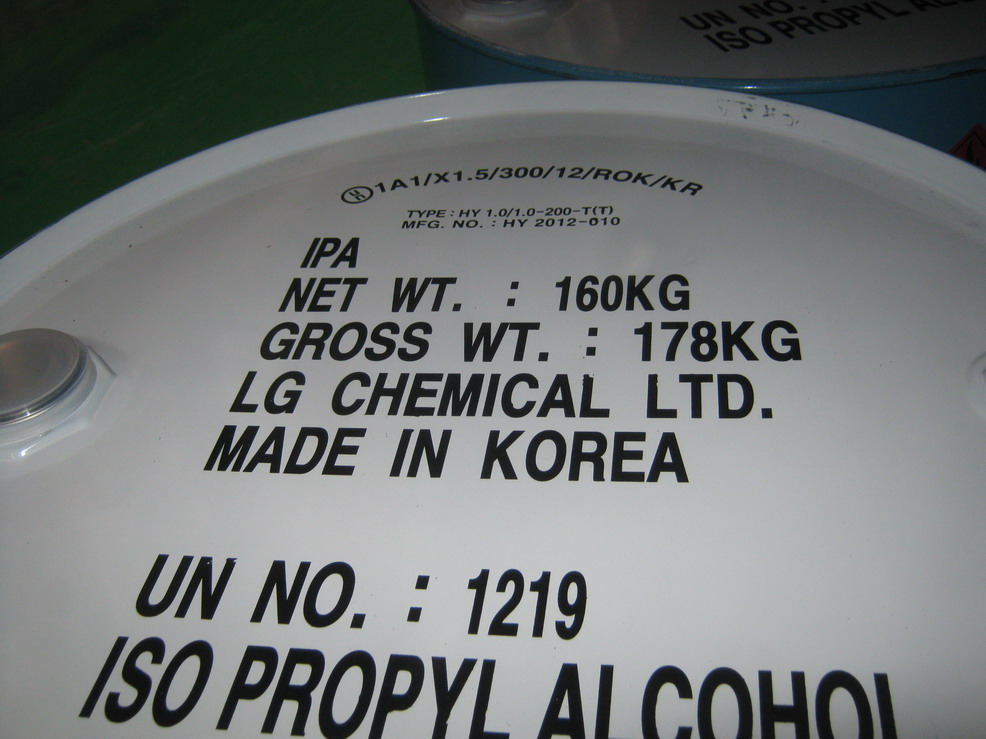 LG Chem(LG化学)醇类LG通用级 99.98% IPA
