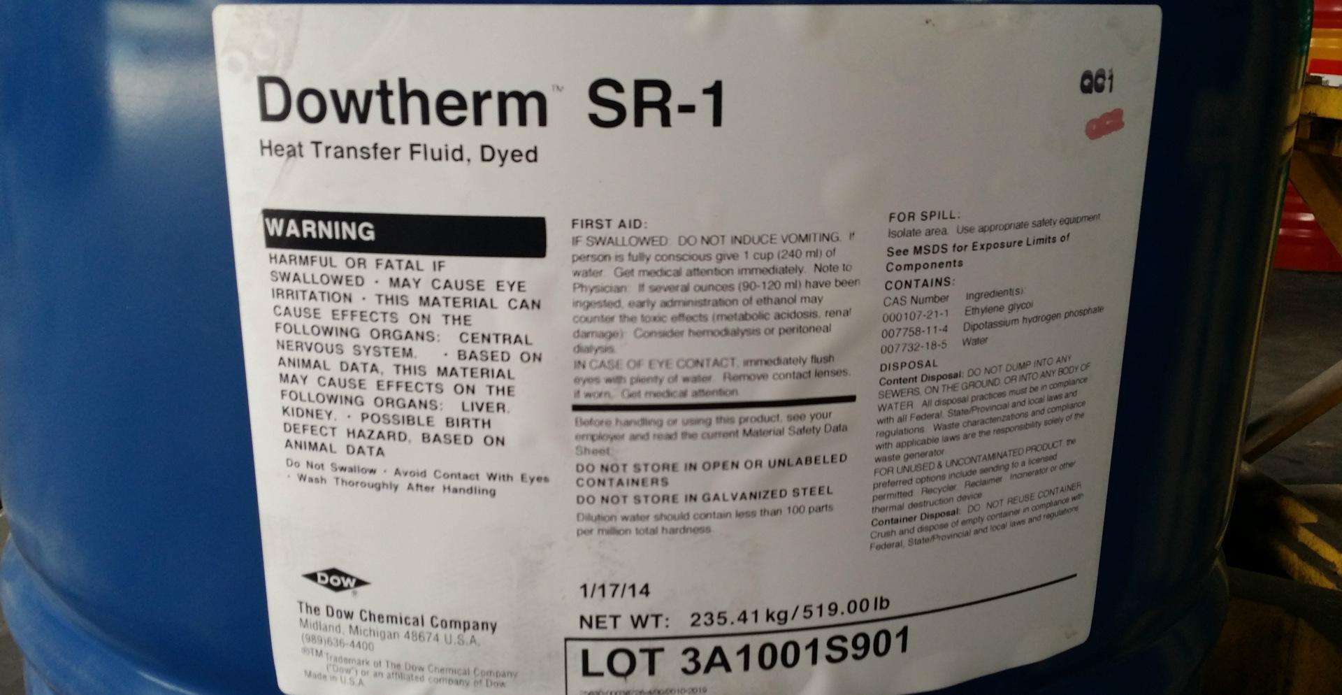 美国陶氏防冻液Dowtherm SR-1 陶氏主轴冷却液 激光机专用防冻液 制冷液供应