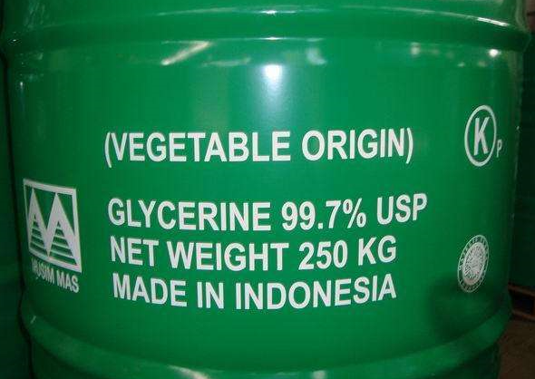 印尼春金植物水解甘油99.7%