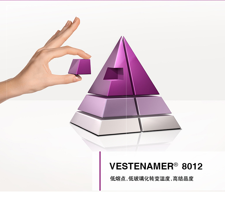 赢创高性能聚合物VESTENAMER 8012 反式聚辛烯橡胶工程塑料增韧...