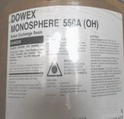 美国陶氏离子交换树脂 550A(OH)