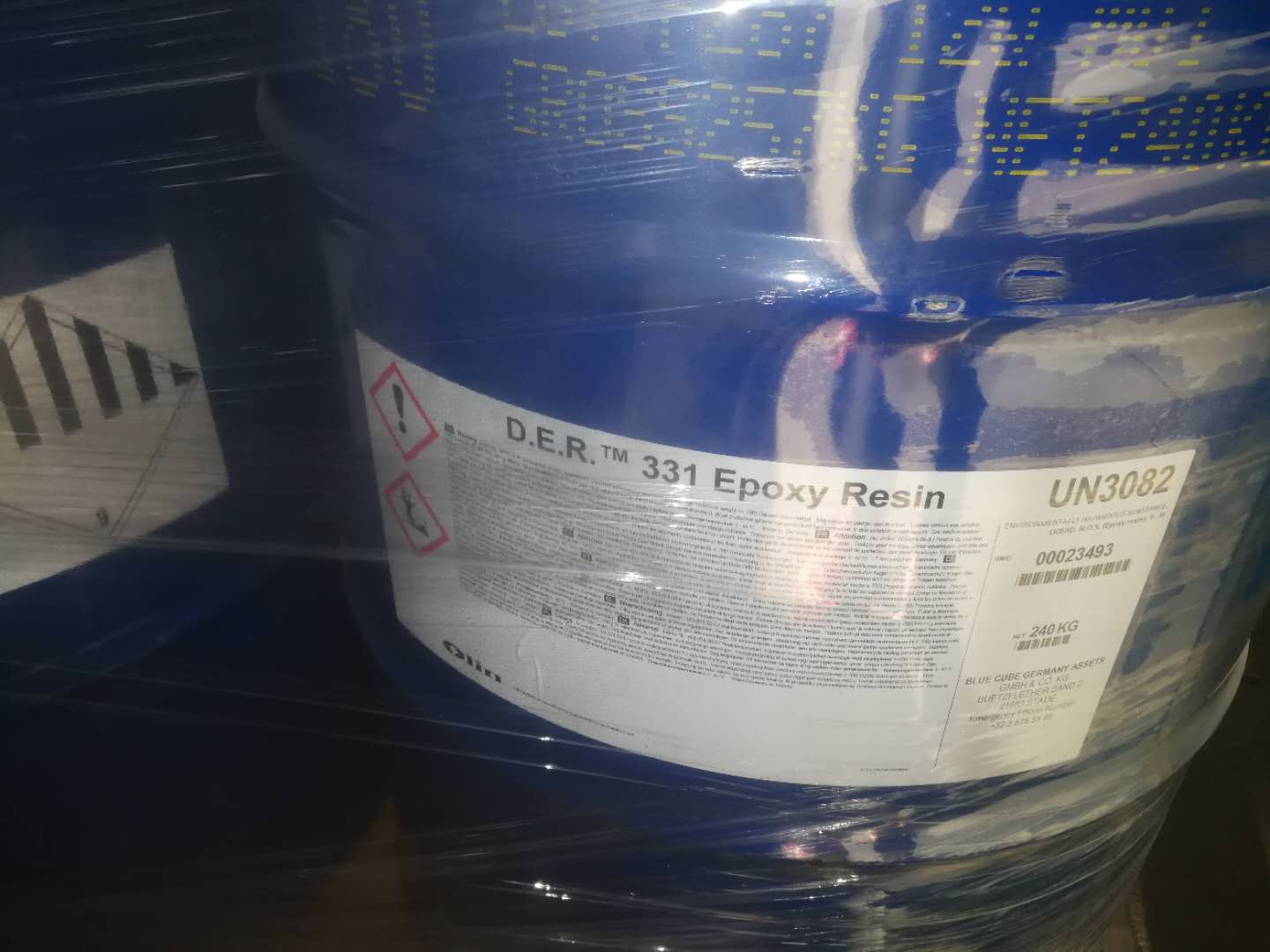 DOW陶氏双酚A液体环氧树脂DER331 进口OLIN