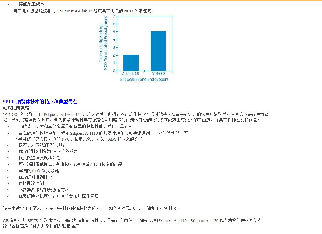 美国迈图硅烷偶联剂SILQUEST® A-Link 15  聚氨酯粘合剂和密封...