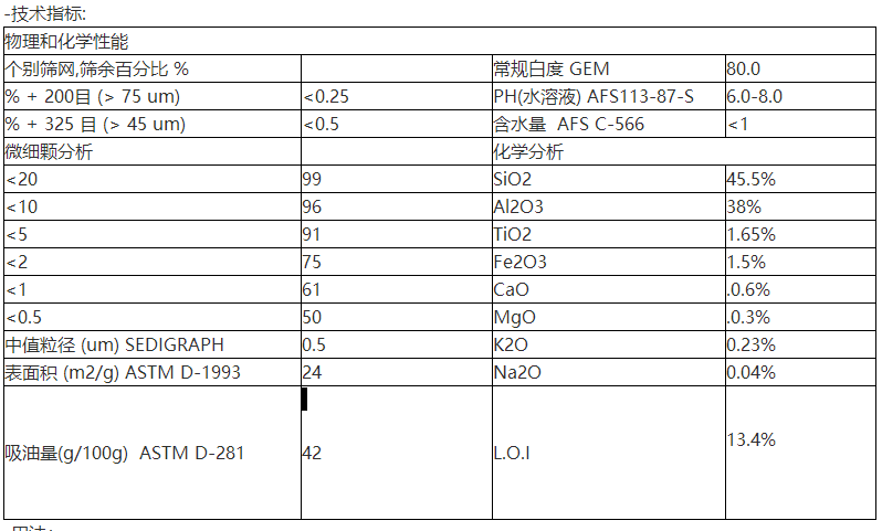 微米水洗高岭土陶土矽比科Snobrite75 橡胶塑料专用填料  凯茵化工